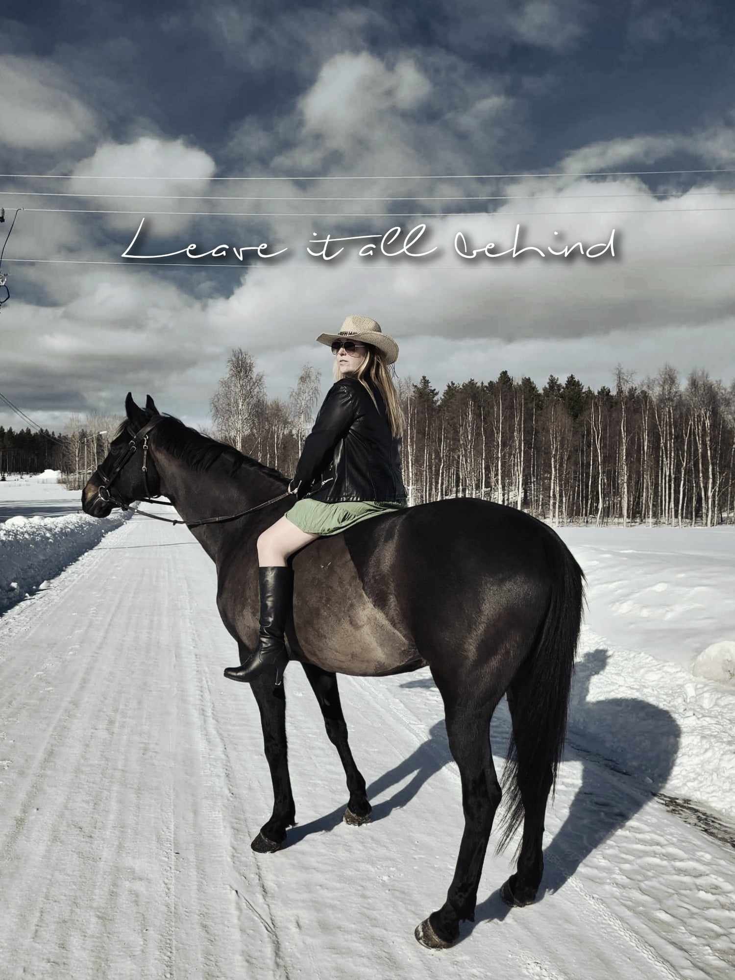 PORTRAITS & TALES – Leave it all behind