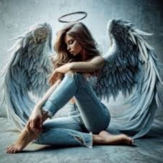 Keith john Hawthorne – Angel in blue&nbsp;jeans