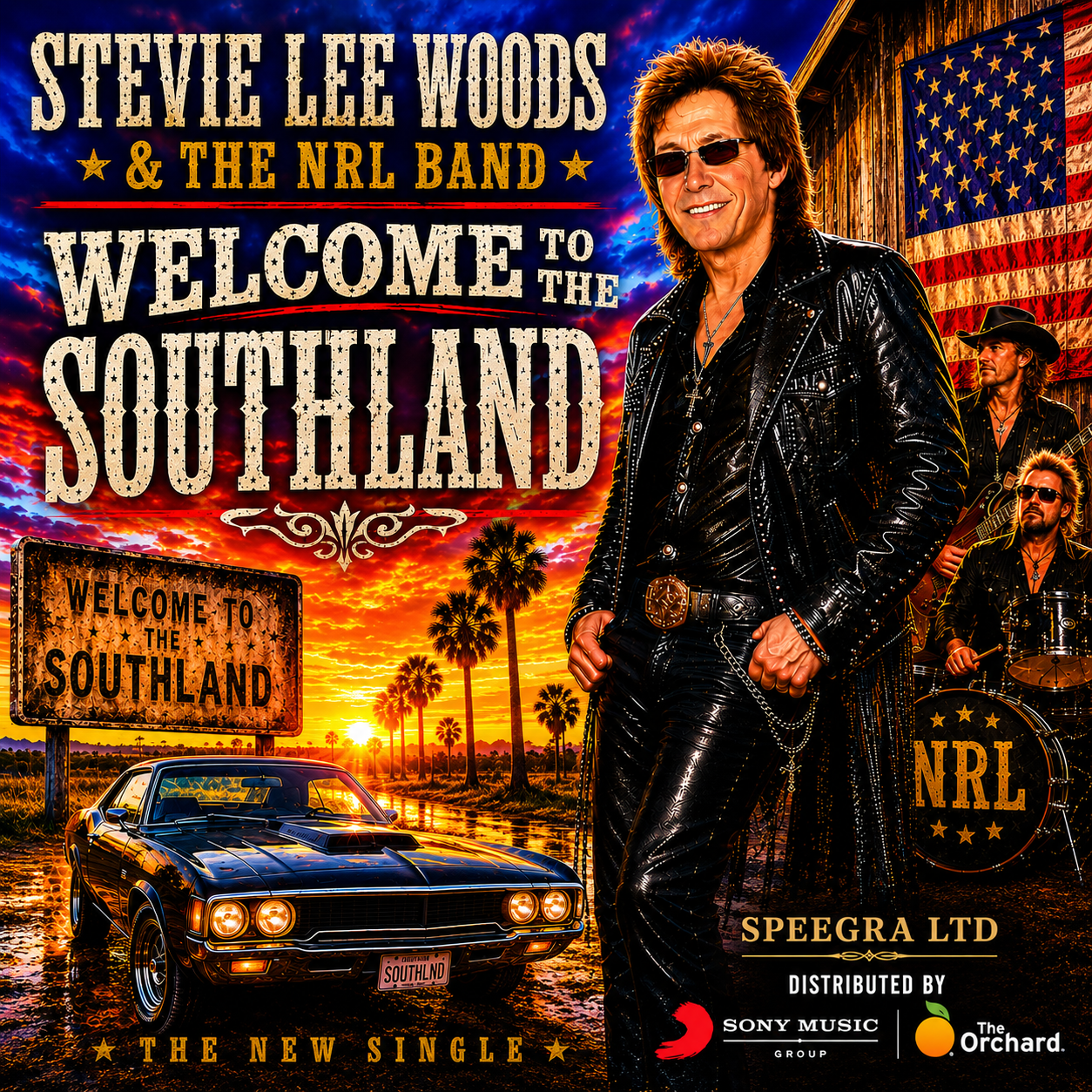 Stevie Lee Woods & The NRL Band – Welcome to the Southland